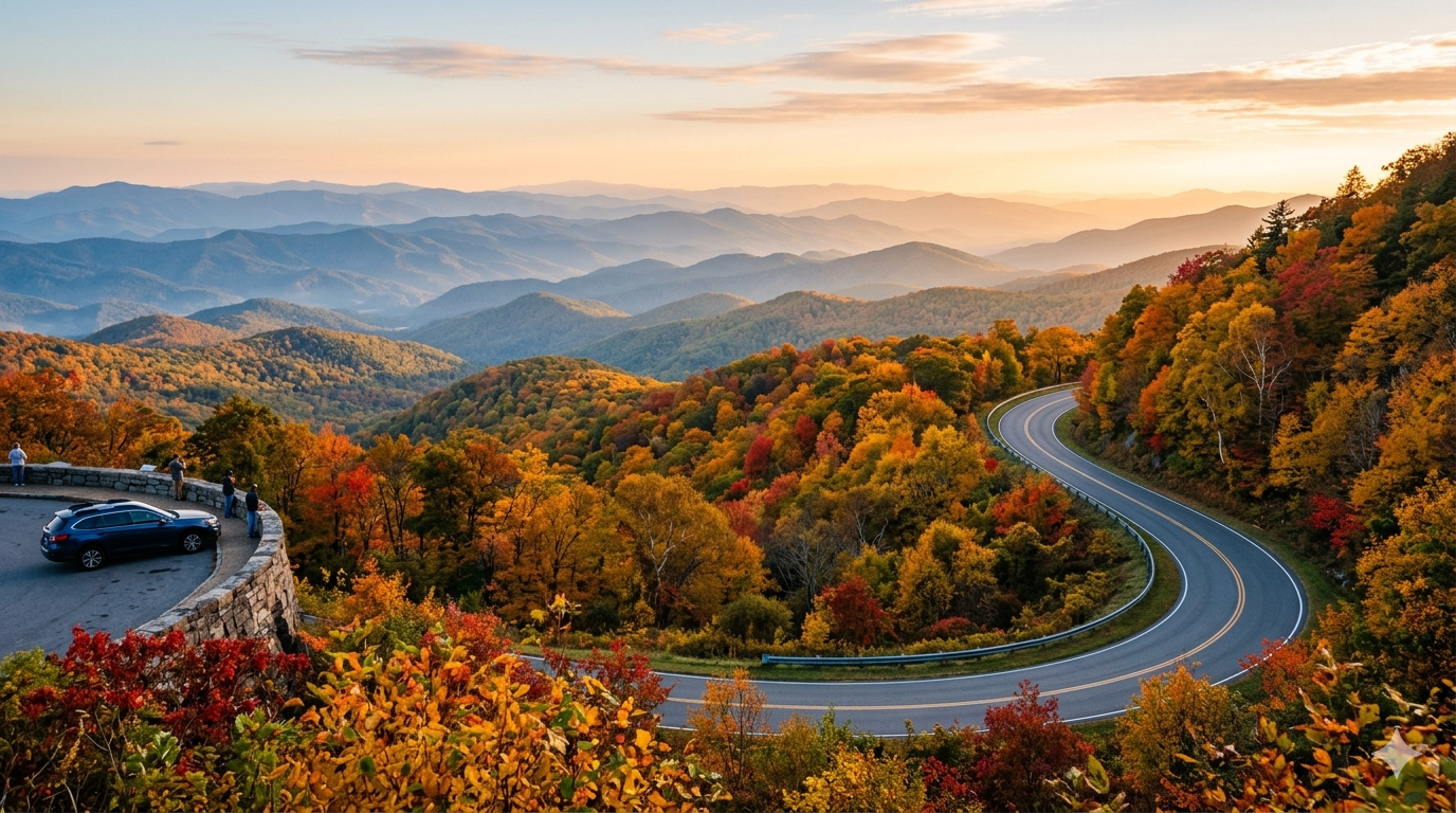 Blue Ridge Parkway near Spruce Pine, NC